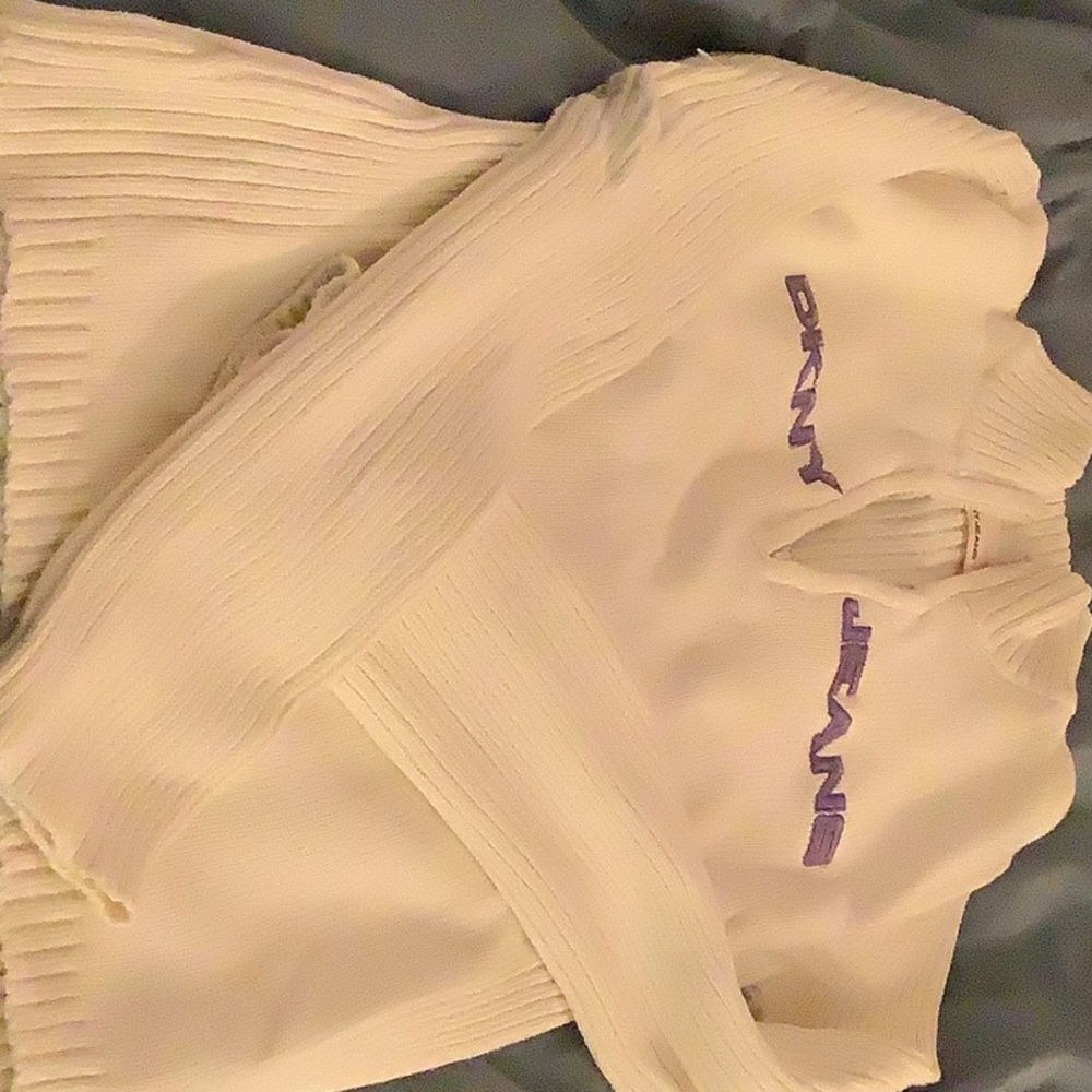 DKNY Y2K quarter zip